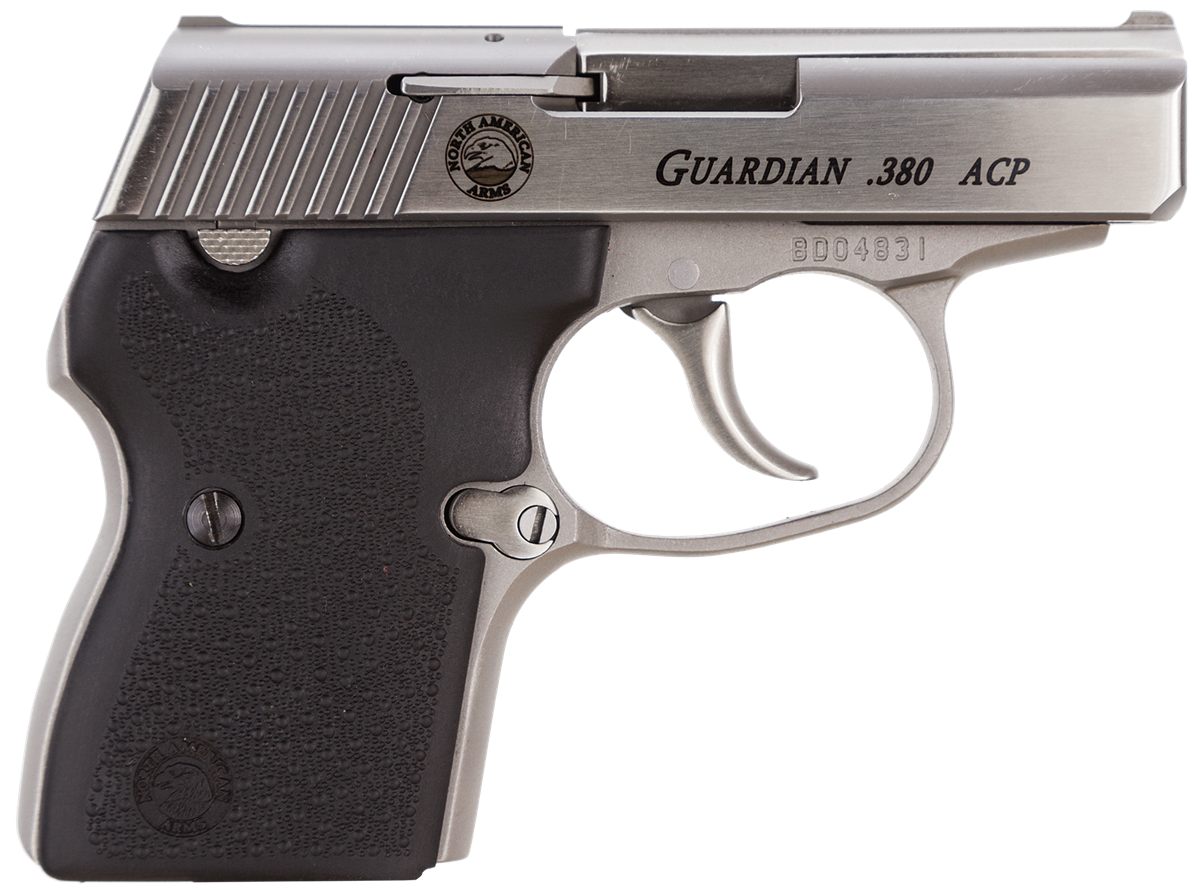 North American Arms 380GUARDIAN Guardian 380 ACP 6+1 2.50in Stainless Steel