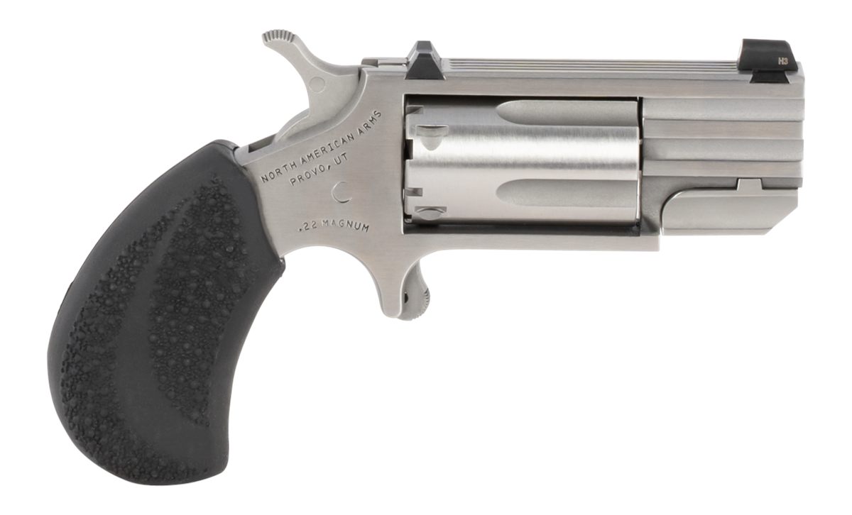 North American Arms PUGTC Conversion 22 LR/22 WMR 5 Shot 1in Stainless Stee view 2