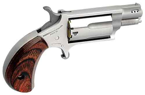 North American Arms 22MSP Mini-Revolver 22 WMR 5 Shot 1.13in Stainless Stee view 2