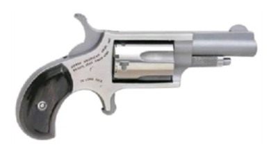 North American Arms Mini 22LR REV 1-5/8 SS BLK PRL