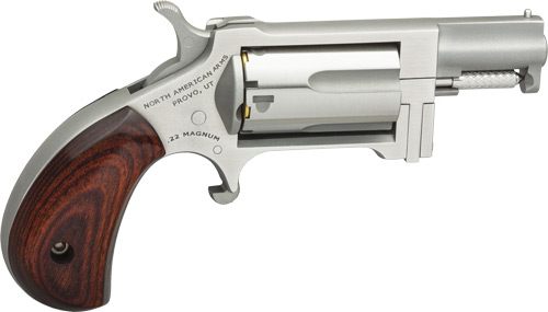 North American Arms SW Sidewinder 22 WMR 5 Shot 1.50in Stainless Steel Barr view 2