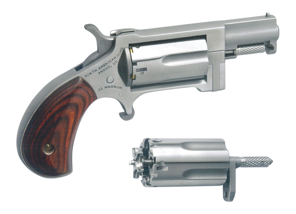 North American Arms SWC Sidewinder Conversion 22 LR/22 WMR 5 Shot 1.50in St