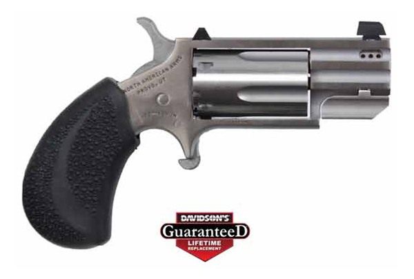 North American Arms Pugdp 22 WMR 5 Shot 1in Stainless Steel Ported Barrel view 2