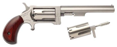 North American Arms SWC4 Sidewinder CA Compliant 22 LR/22 WMR 5 Shot 4in St view 3