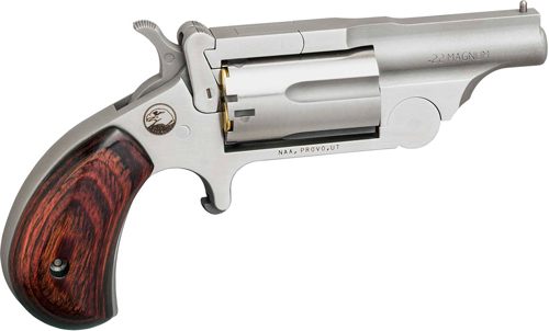 North American Arms 22MR Ranger II 22 WMR 5 Shot 1.63in Satin Stainless Ste view 3