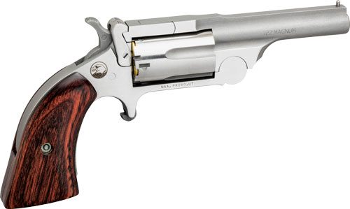 North American Arms 22MR250 Ranger II 22 WMR 5 Shot 2.50in Stainless Steel view 4