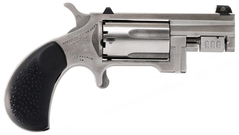 North American Arms Sntc Sentinel Conversion 22 WMR/22 LR 5 Shot 1.42in Mat view 2