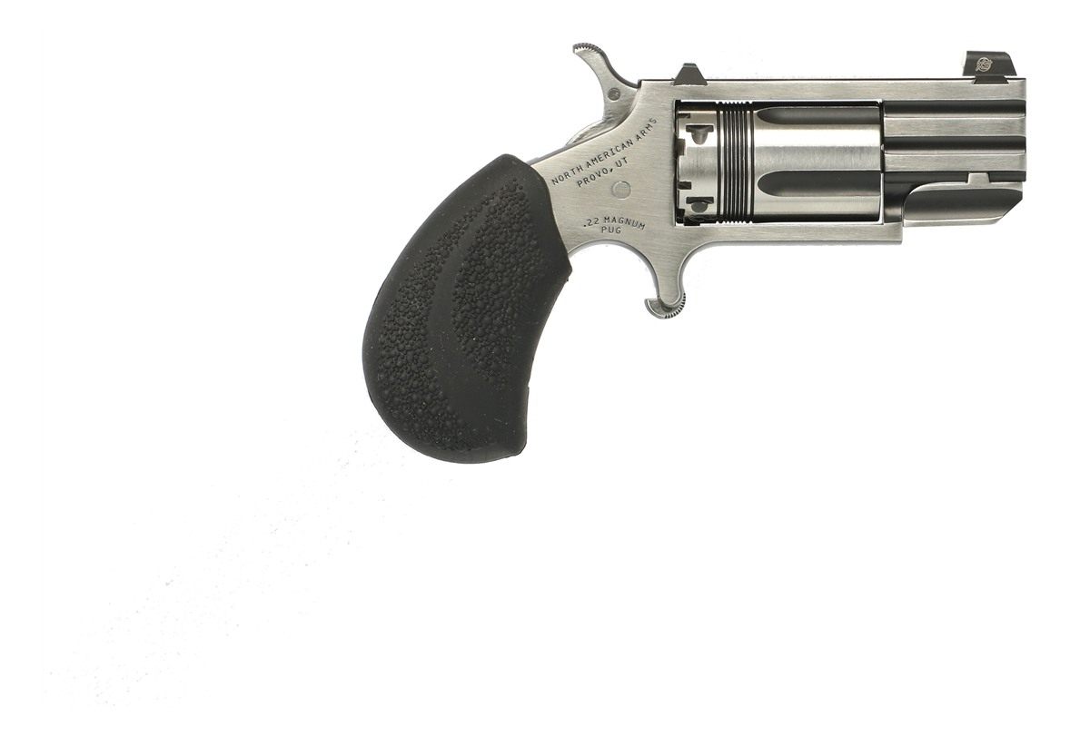 North American Arms PUG 22MAG REV 1in SS Black