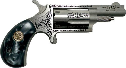 North American Arms 22M50B 50th Anniversary 22 Mag 5 Shot 1.63in Matte Stai view 2