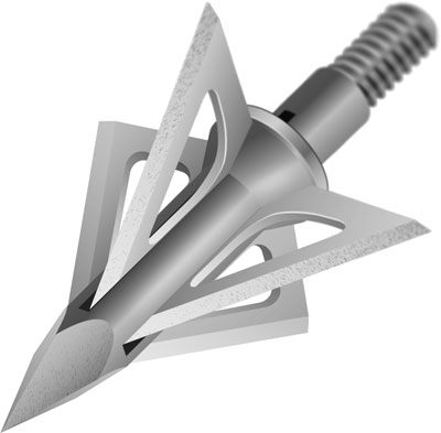 Slick Trick Broadhead Standard PRO S/S 100GR 1in CUT 3PK