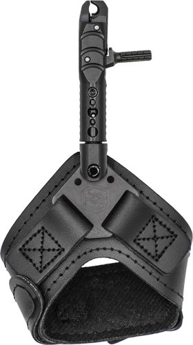 Scott Archery Release Aspen Single JAW Black Leather Buckle Strap