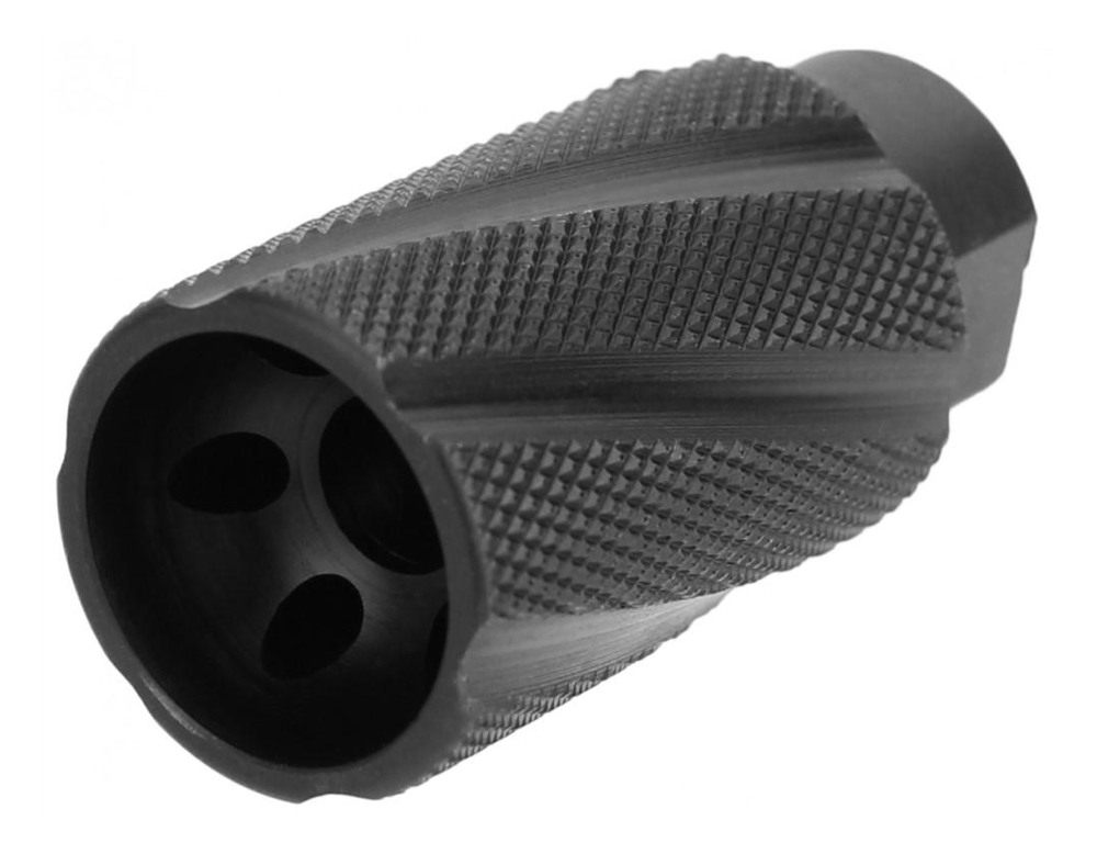 Tacfire Knurled Linear Compensator Sound Concussion Forwarder .223/5.56 1/2