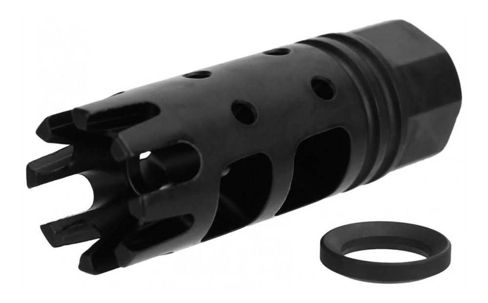 TacFire 6-Slot Muzzle Brake .308 5/8x24 Black
