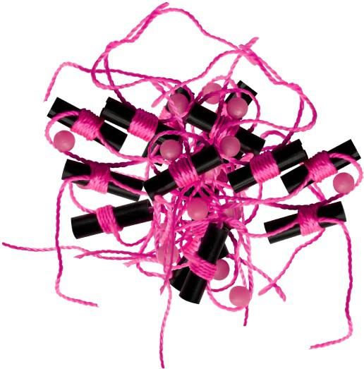 Rod N Bobb's Rbob Bobber Stops Glo Beads (15) Pink