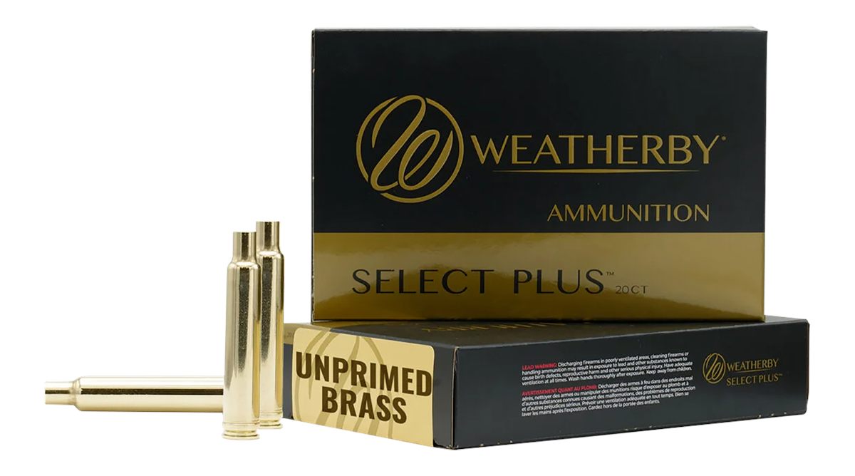Weatherby BRASS303 Unprimed Cases 30-378 WthbyMag Rifle 20/Box