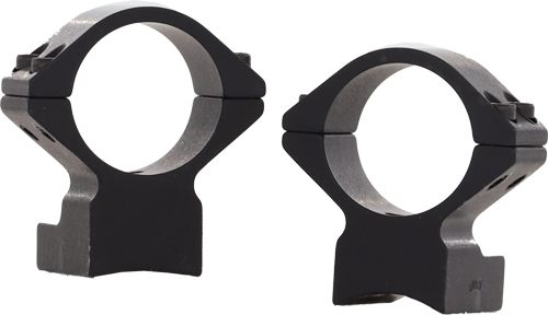 Weatherby Vanguard Mount with Rings, Medium, 1 in, Black, TSVFMM1 view 2