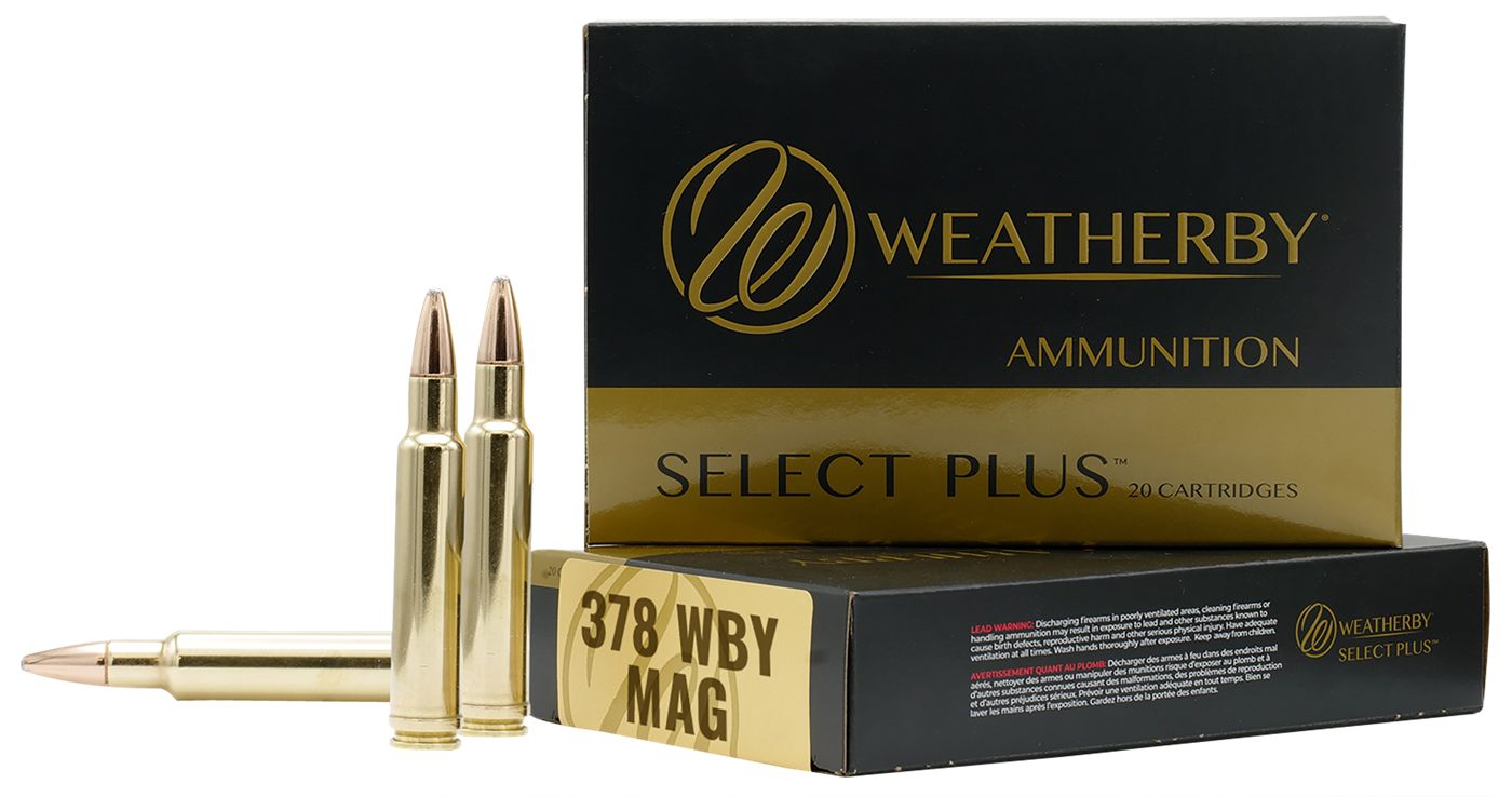 Weatherby B378270TSX Select Plus 378 WthbyMag 270gr Barnes TSX Lead Free 20