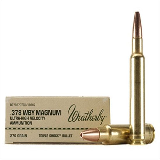 Weatherby B378270TSX Select Plus 378 WthbyMag 270gr Barnes TSX Lead Free 20 view 3