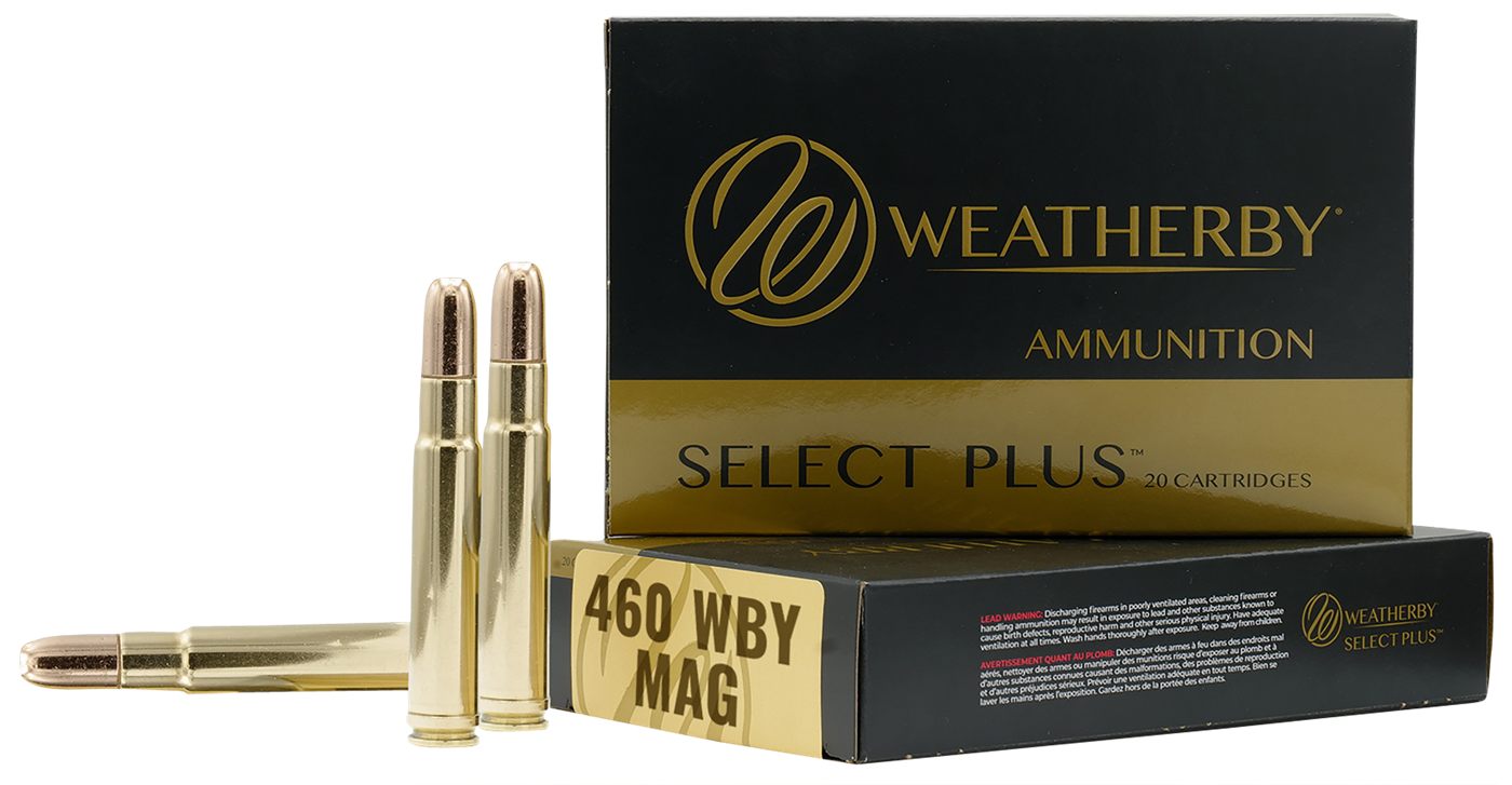 Weatherby B460450TSX Select Plus 460 WthbyMag 450gr Barnes TSX Lead Free 20