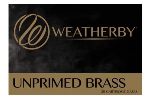 Weatherby Unprimed Brass Rifle Cartridge Cases 6.5mm / .300 Wby Mag 20/ct view 2