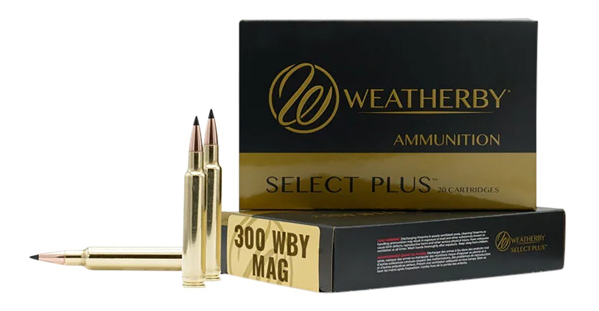 Weatherby Select Plus Hornady ELD-X Rifle Ammunition .300 Wby Mag 200gr 300