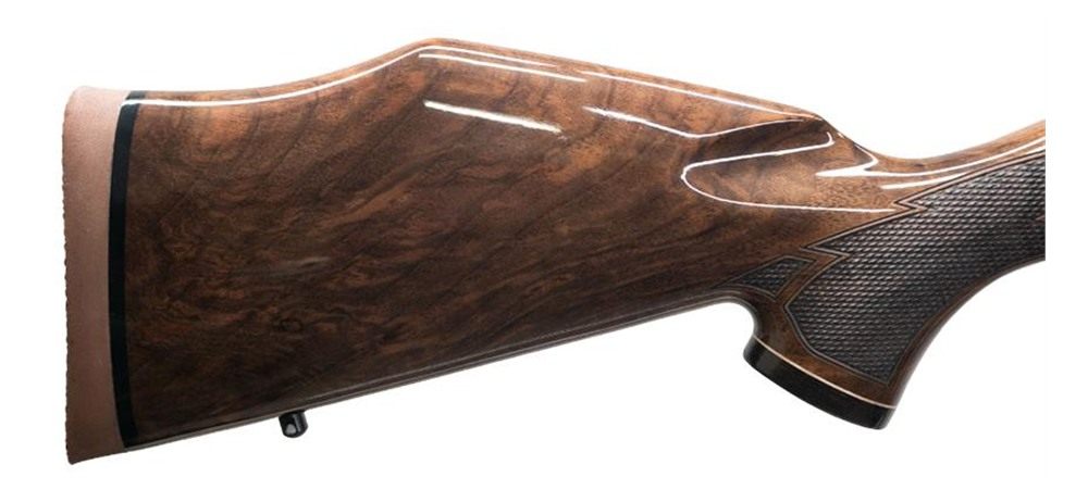 Weatherby MDX01N300WR6O Mark V Deluxe Full Size 300 Mag 3+1 26in High Gloss view 4
