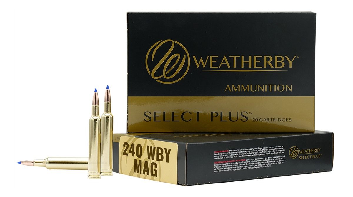 Weatherby Ammunition Select Plus Rifle 240 Wby Mag 100gr SP 2925 fps 3275 2 view 2