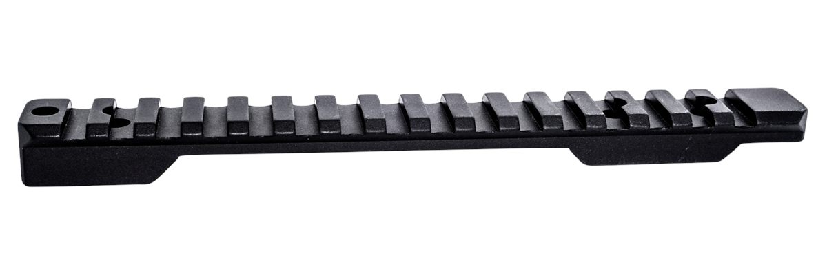 Weatherby P00252706 Picatinny Rail Black Hardcoat Anodized Alloy Mark V Sta