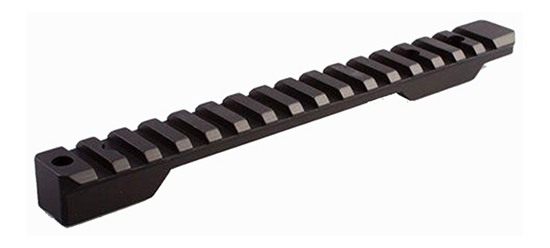 Weatherby P00252706 Picatinny Rail Black Hardcoat Anodized Alloy Mark V Sta view 3