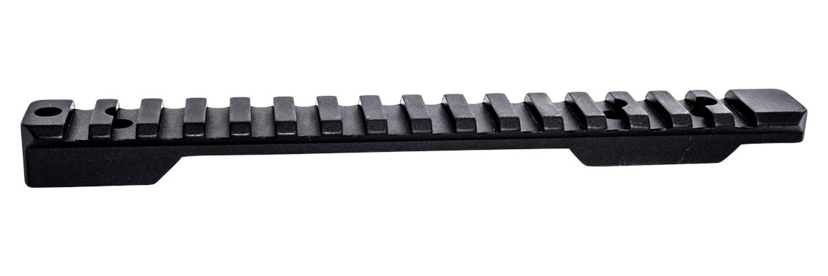 Weatherby PL0252150 Picatinny Rail Peak 44 Black Mark V Mount Long Action
