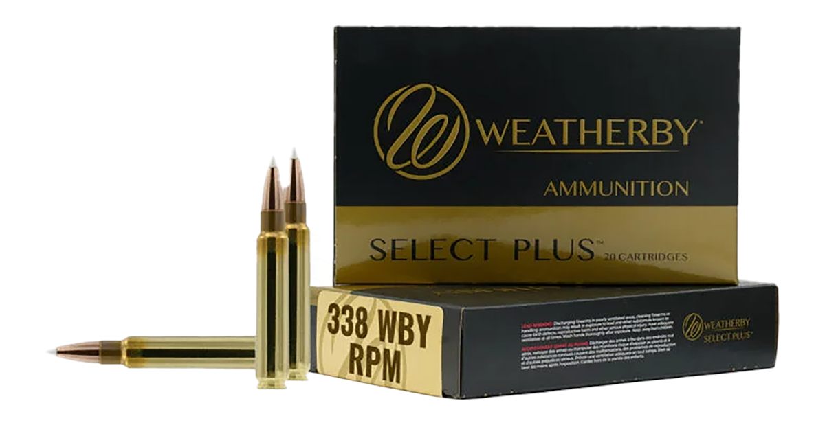 Weatherby Select Plus Barnes TTSX Rifle Ammunition .338 WBY RPM 185gr PT 31