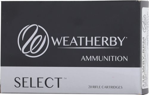 Weatherby Select Plus Hornady Interlock Rifle Ammunition .338 WBY RPM 225gr view 3