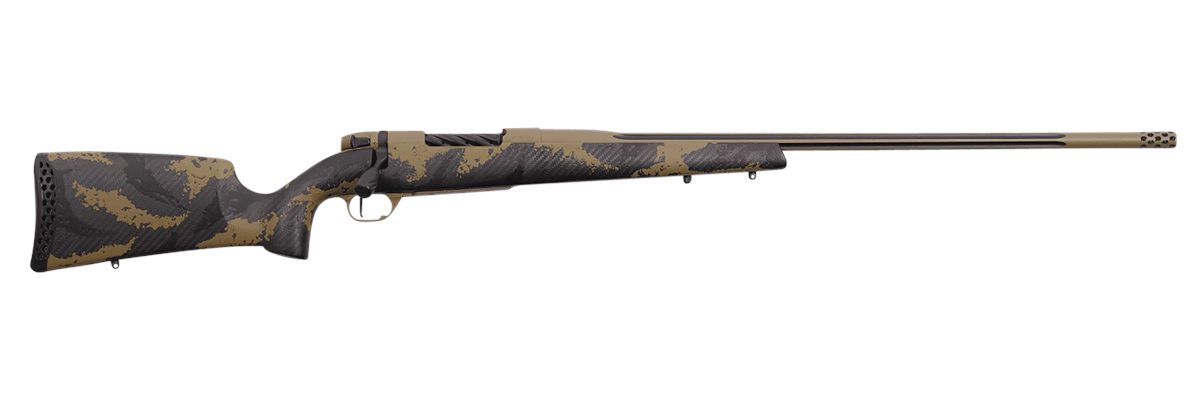 Weatherby Mark V Apex Rifle 6.5-300 Wby Mag 3rd 26in Barrel Tan and Brown w