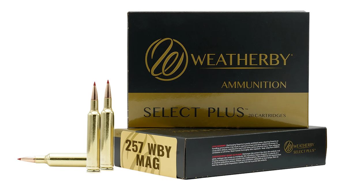 Weatherby M25792HCB Select Plus 257 WthbyMag 92gr Hammer Custom 20 Per Box/