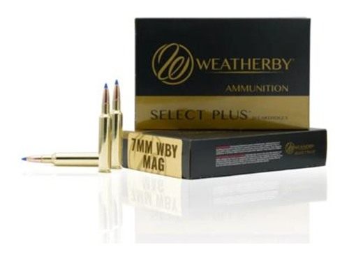 Weatherby Ammunition Select Plus Rifle 7mm Wby Mag 150 gr Scirocco 3225 fps