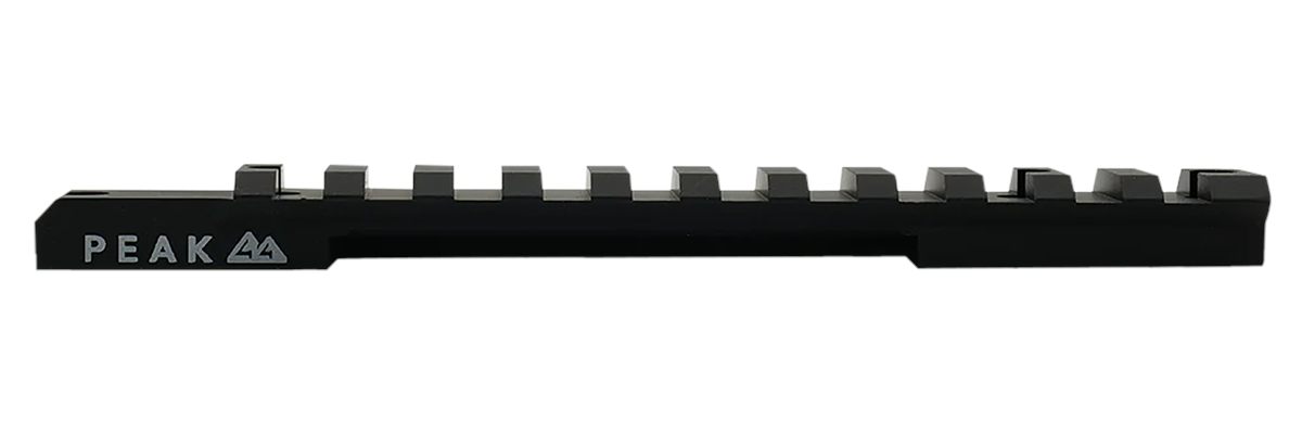Weatherby J010006 Picatinny Rail Matte Black Aluminum Vanguard Weaver Mount