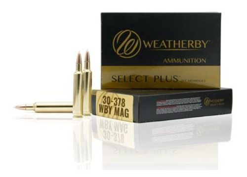 Weatherby Ammunition Select Plus Rifle 30-378 Wby Mag 180 gr Scirocco 3500