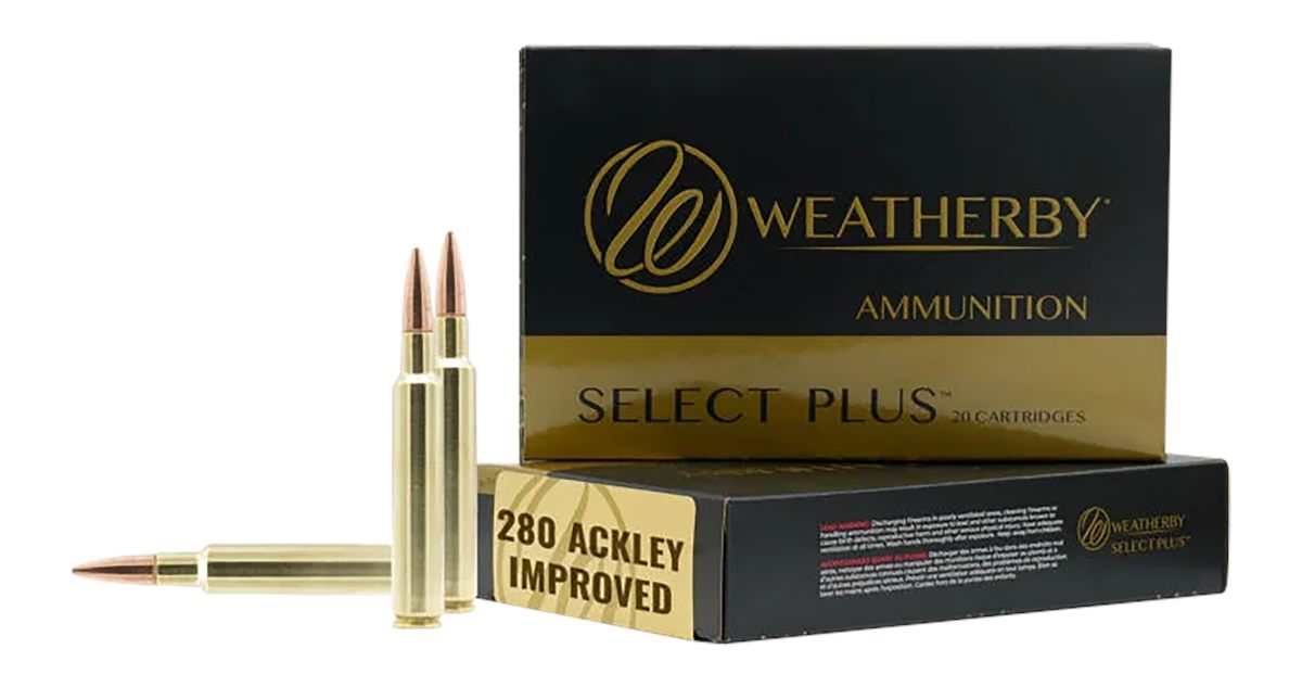 Weatherby Select Plus Classic Hybrid Rifle Ammunition .280 Ackley Improved
