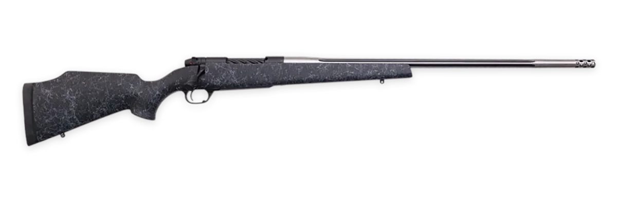 Weatherby MAM01N28NOR8B Mark V Accumark 28 Nosler 3+1 26in Threaded/Fluted