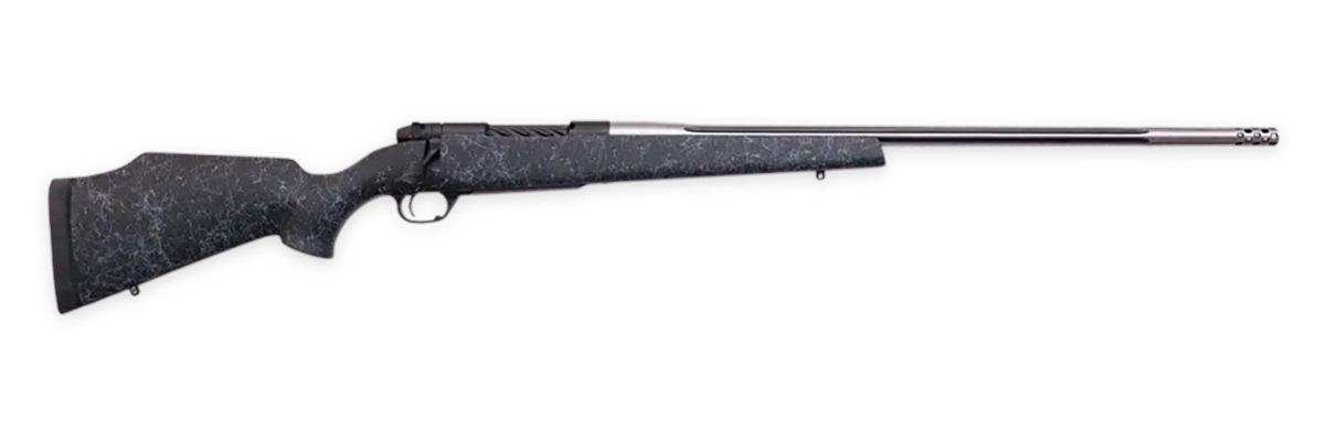 Weatherby MAM01N300PR8B Mark V Accumark 300 PRC 3+1 26in Threaded/Fluted St
