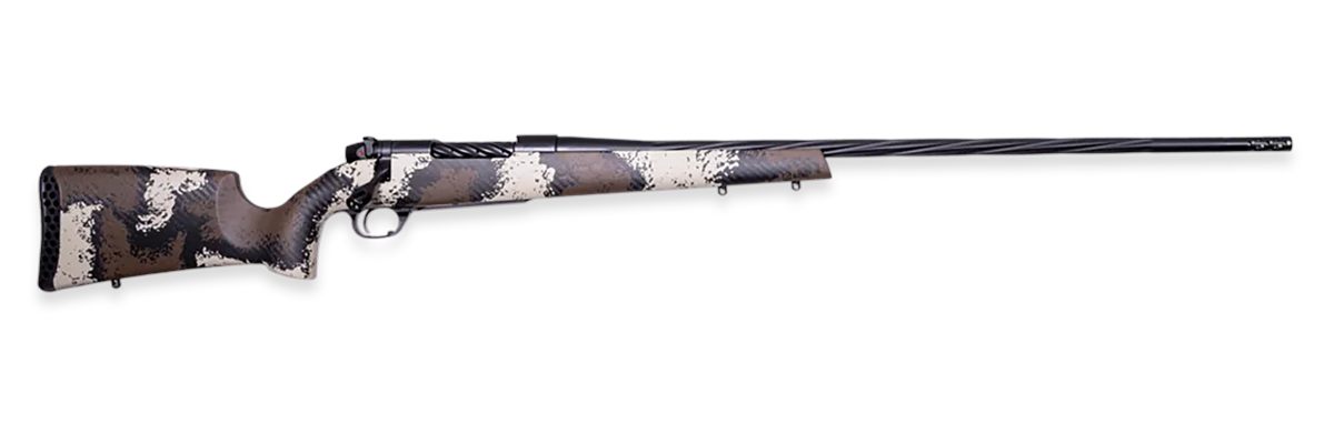 Weatherby MHC01N240WR6B Mark V High Country 240 Mag 4+1 24in Graphite Black