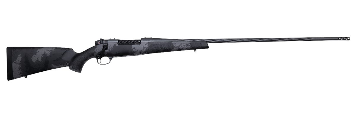 Weatherby Mark V Live Wild 308 WIN 24in W/MB Grey/Black
