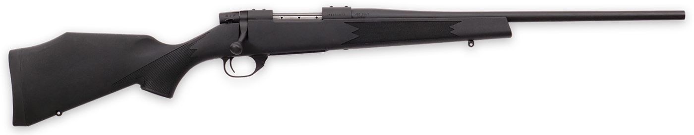 Weatherby VYT7M8RR0T Vanguard Synthetic Compact 7mm-08 Rem 4+1 20in Matte B