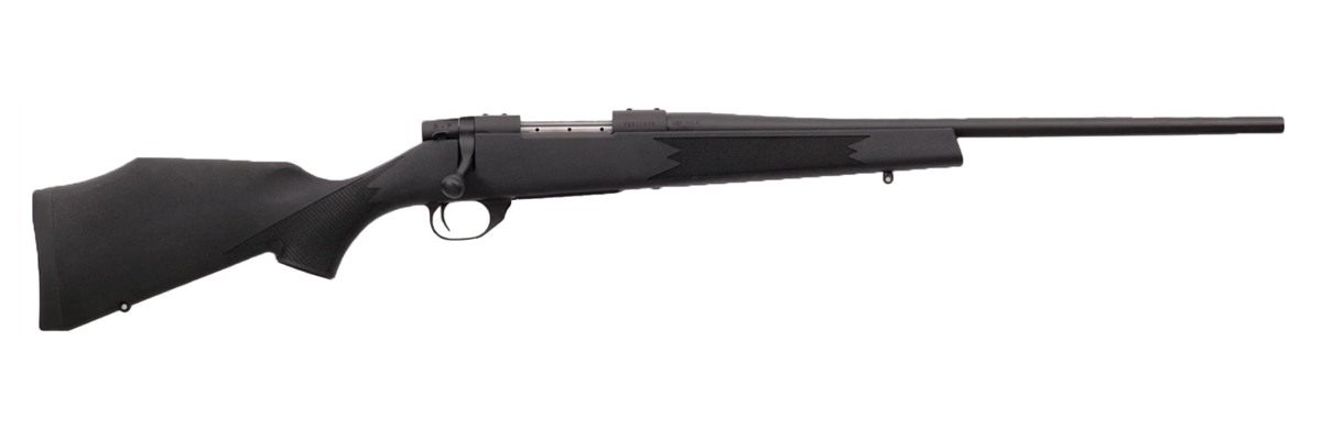 Weatherby VYT7M8RR0T Vanguard Synthetic Compact 7mm-08 Rem 4+1 20in Matte B view 2
