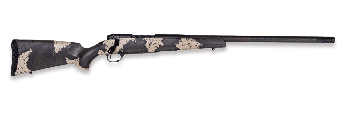 Weatherby MGS01N300PR4B Mark V Backcountry Guide 300 PRC 3+1 22in Carbon Fi view 2