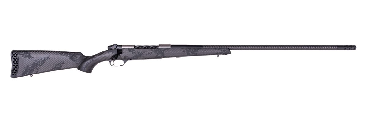 Weatherby MGT01N300PR4B Mark V Backcountry Guide TI 300 PRC 3+1 22" Graphite Black Cerakote