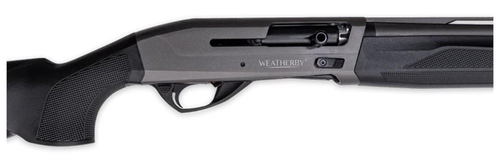Weatherby ET21228PGM Element II 12 Gauge 3in 2+1 28in Tungsten Cerakote Ven view 3