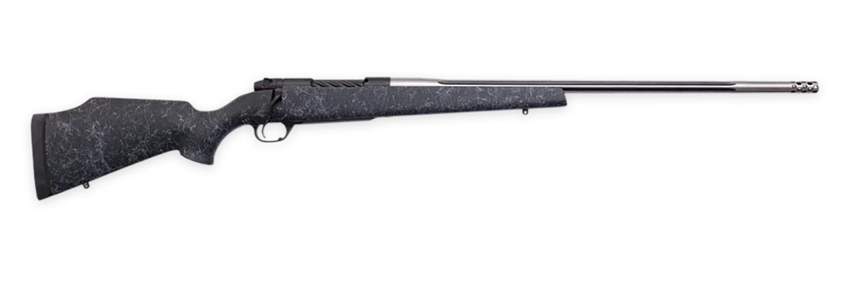 Weatherby MAM01N7MMBR2B Mark V Accumark 7mm BC 3+1 26in Graphite Black Cera