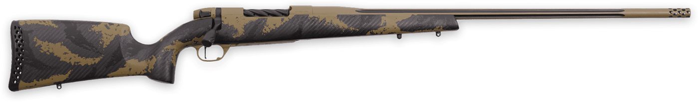 Weatherby MAX01N7MMBR2B Mark V Apex 7mm BC 3+1 20in Coyote Tan/Graphite Bla view 2