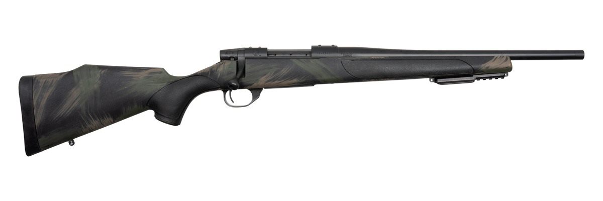 Weatherby VBS223RR18B Vanguard Black Hills 223 Rem 5+1 16in + 2in Matte Blu